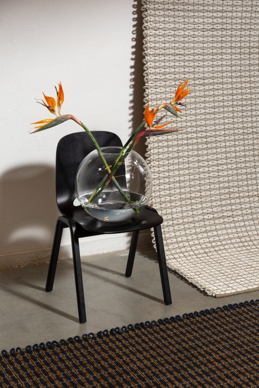 Pauline Deltour Hem rugs at Stockholm Design Week