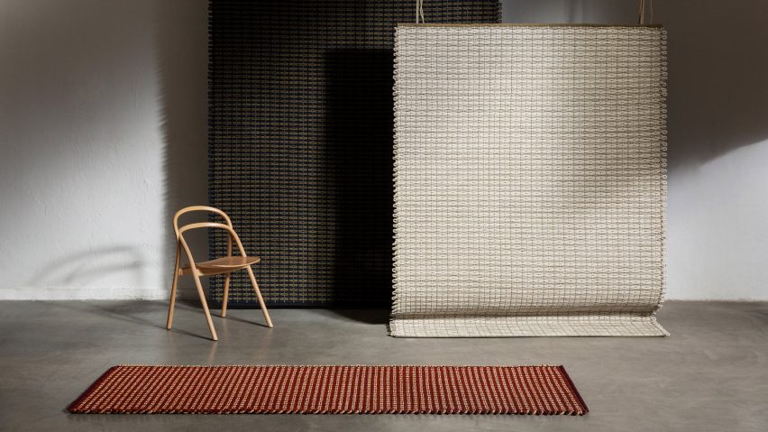Pauline Deltour Hem rugs at Stockholm Design Week