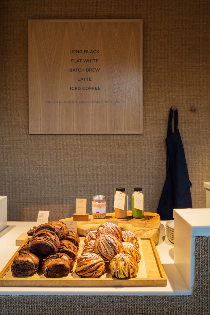 Pauline's Cape Town coffee bar sisal interiors