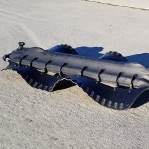 Amphibious Velox robot uses undulating fins to swim and crawl
