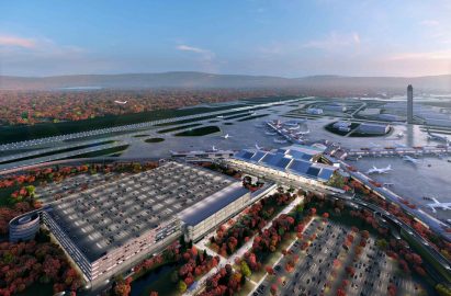 Pittsburg Airport Terminal by Gensler, HDR and Luis Vidal