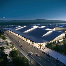 Pittsburg Airport Terminal by Gensler, HDR and Luis Vidal