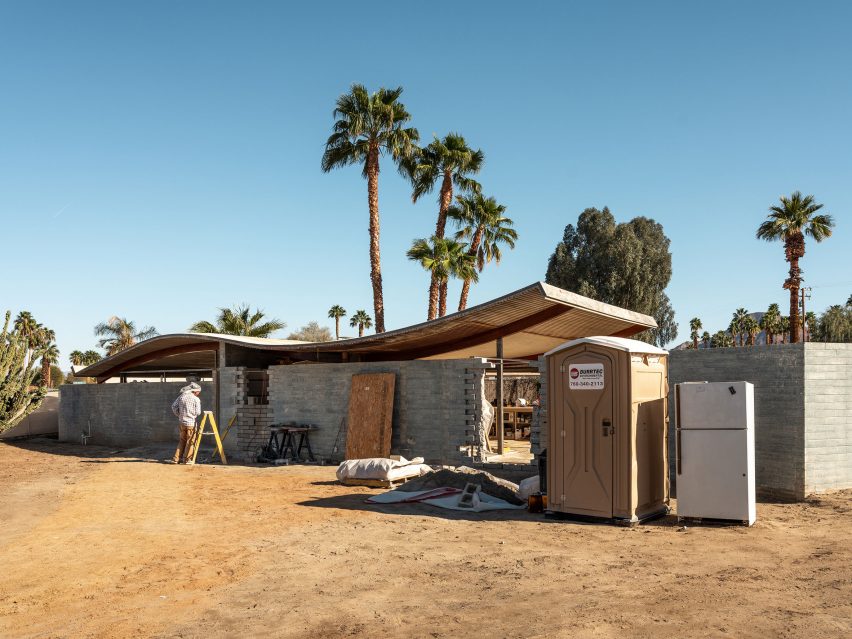 Postcommodity's installation for Desert X 2019
