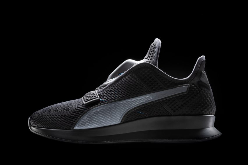 Puma launches self-lacing technology for trainers