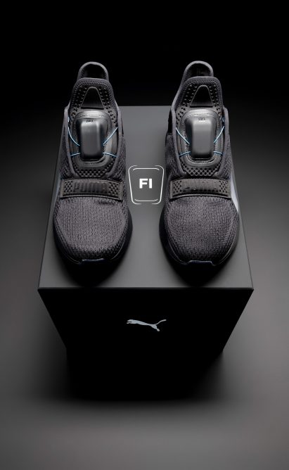 Puma Fi self-lacing trainers