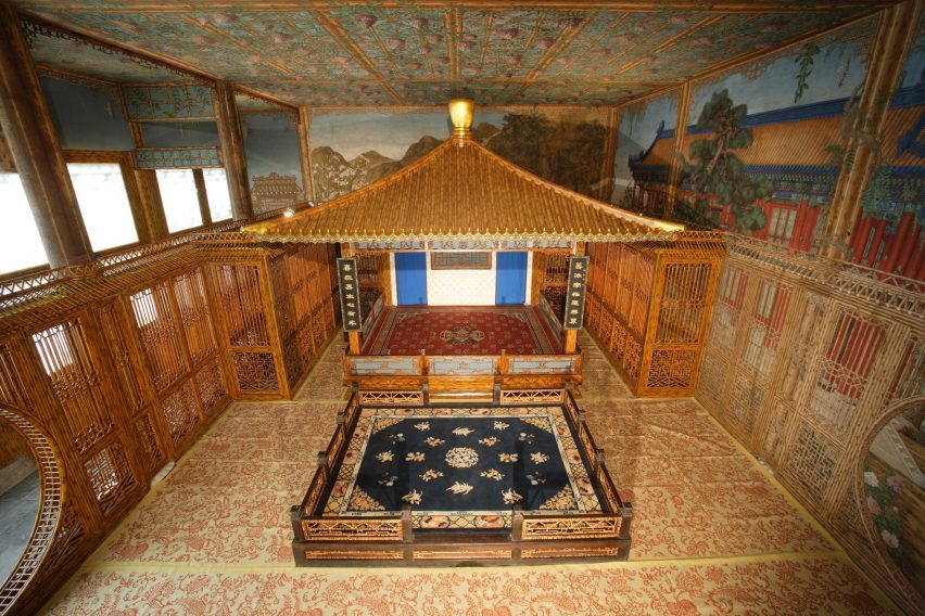 Juanqinzhai theater room in Beijing's Forbidden City