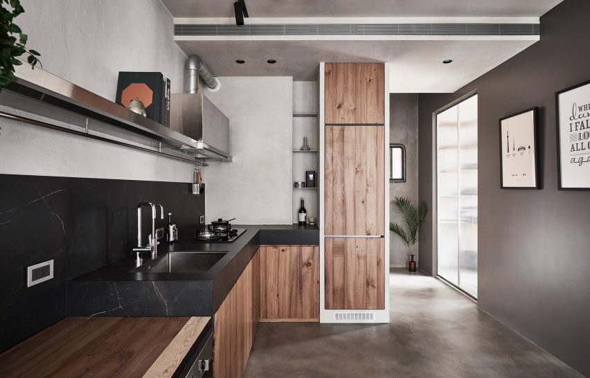 Interiors of Apartment X, designed by KC Design Studio