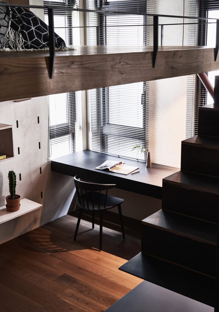 Interiors of Apartment X, designed by KC Design Studio