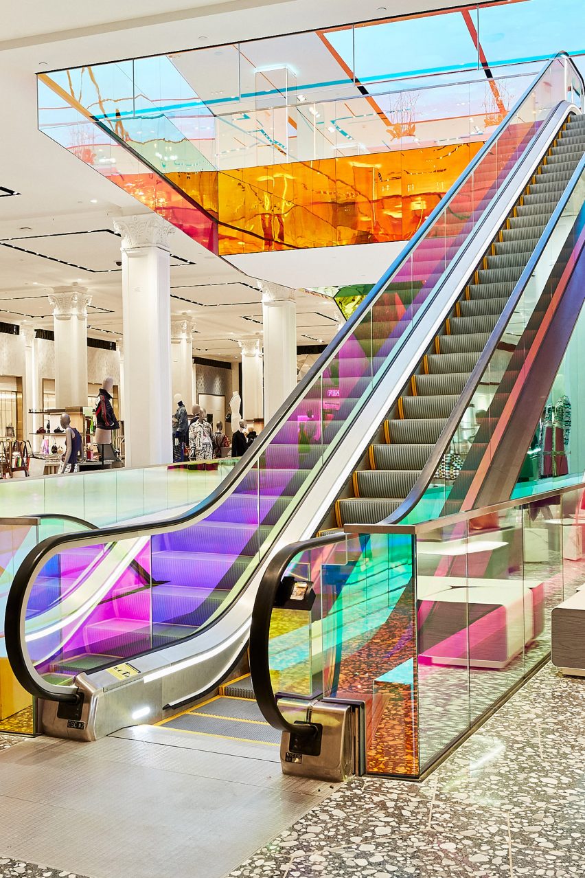 Saks staircase by OMA