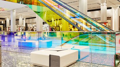 Saks staircase by OMA