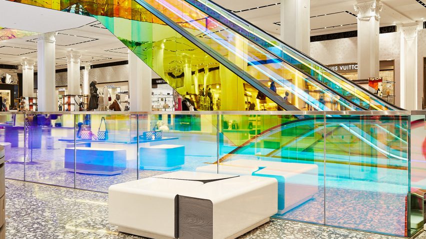 Saks staircase by OMA