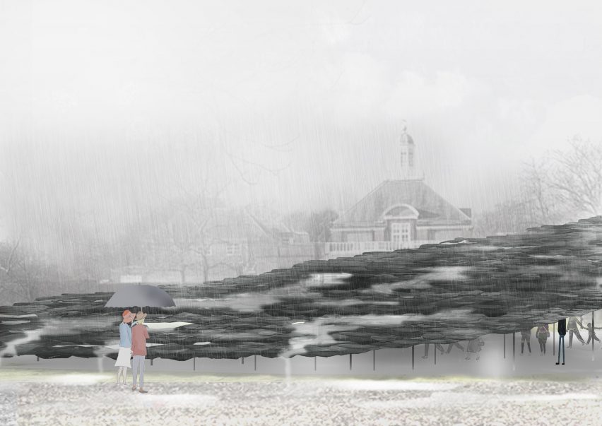 Serpentine Pavilion 2019 by Junya Ishigami visualisation