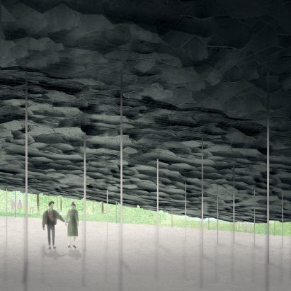 Serpentine Pavilion 2019 by Junya Ishigami visualisation