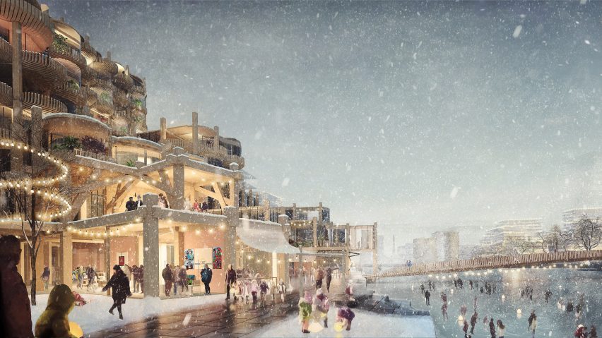 Quayside at Sidewalk Toronto by Snøhetta and Heatherwick Studio