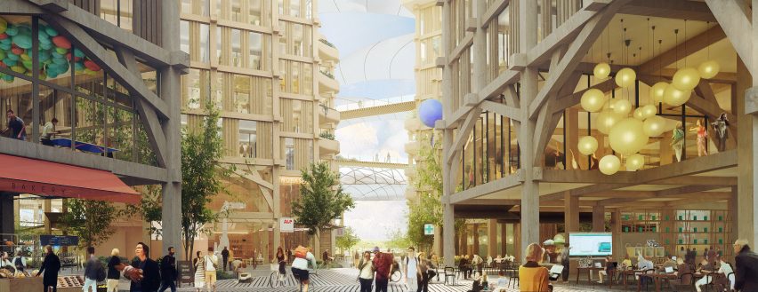 Quayside at Sidewalk Toronto by Snøhetta and Heatherwick Studio