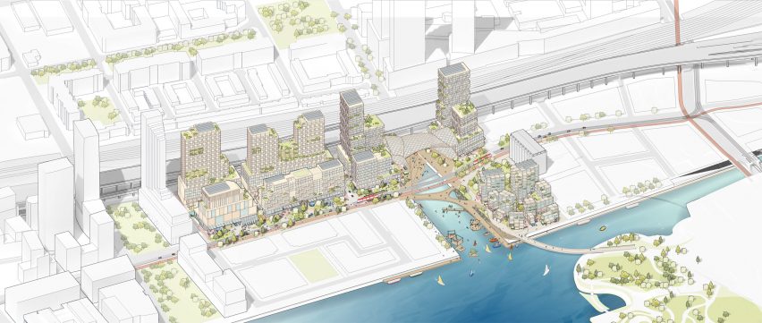Quayside at Sidewalk Toronto by Snøhetta and Heatherwick Studio