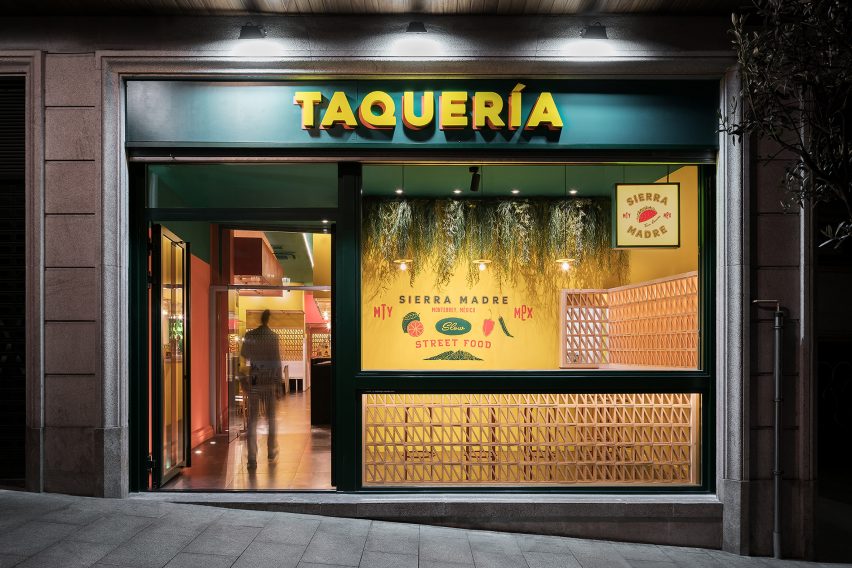 Sierra Madre Taquería by Erbalunga Estudio