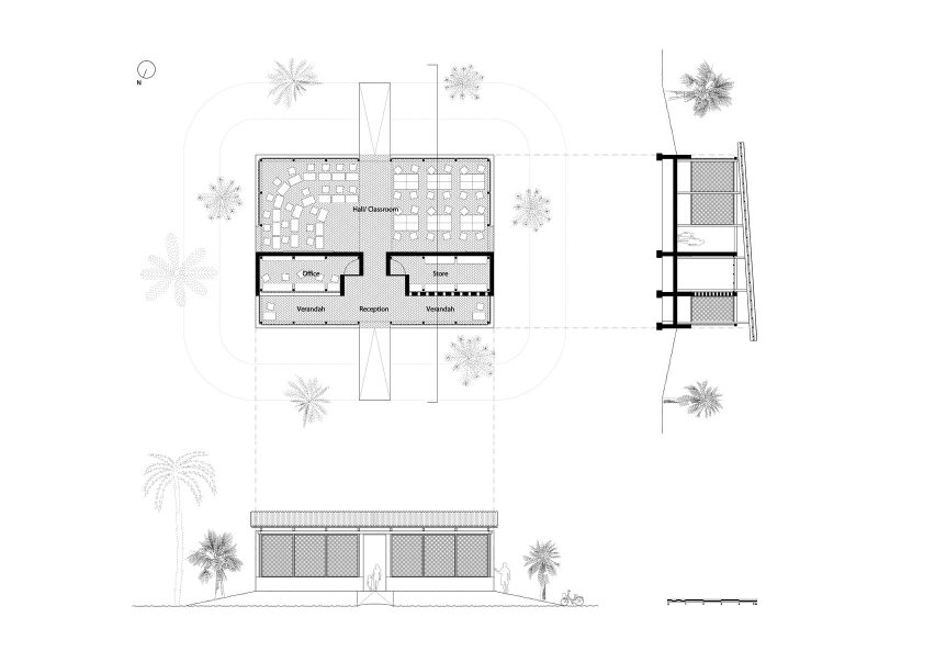 Green Shoots Foundation Agriculture Technology Centre in in Krong Samraong, Cambodia by Squire & Partners and SAWA