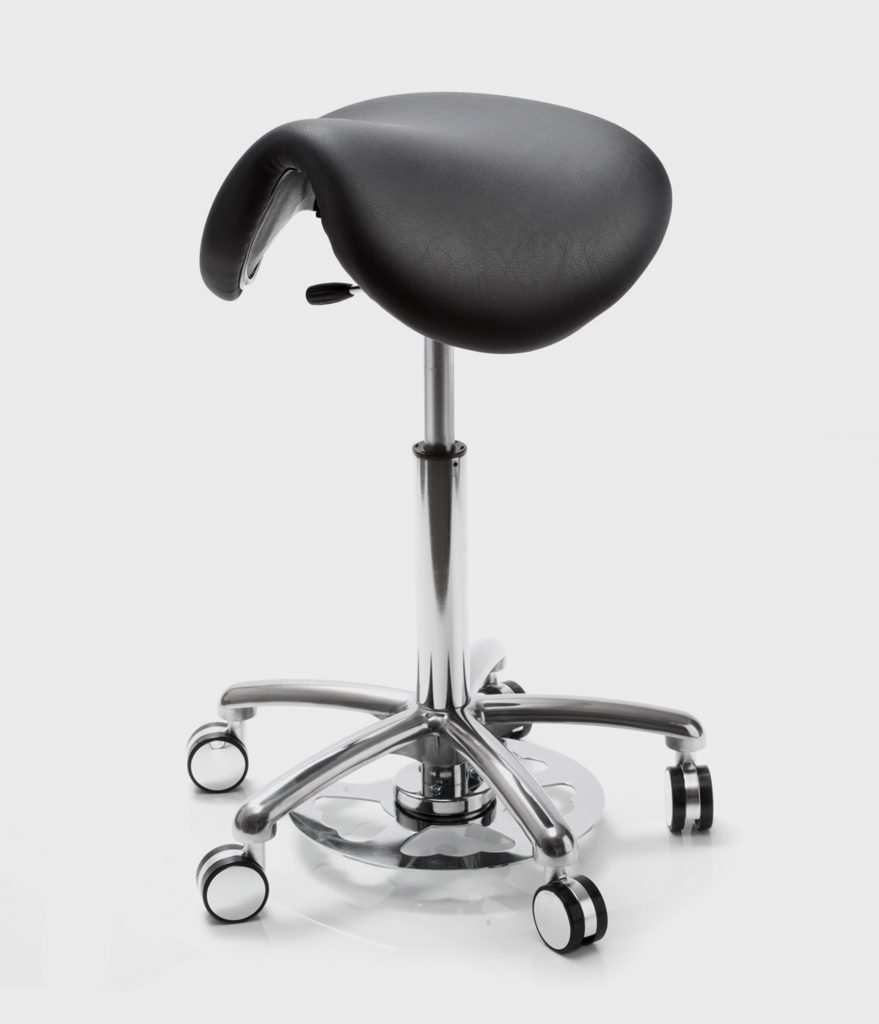 Healthy office furniture Polo L stool by Lanab Office line
