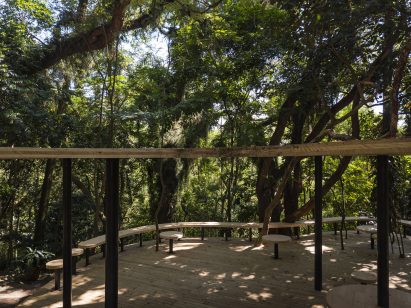 Summer House by Sol Camacho at Lina Bo Bardi's Glass House