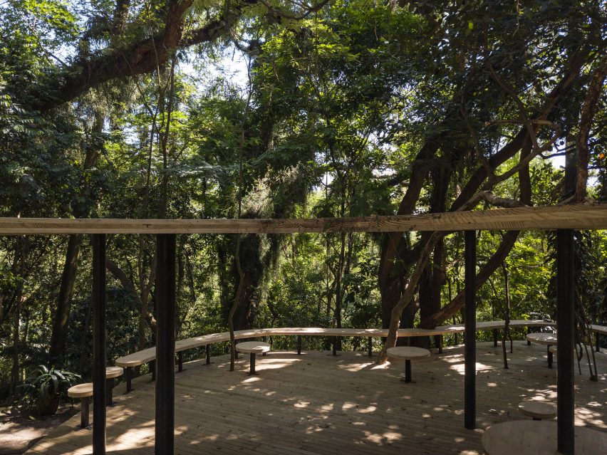 Summer House by Sol Camacho at Lina Bo Bardi's Glass House