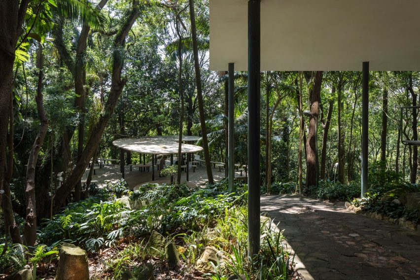 Summer House by Sol Camacho at Lina Bo Bardi's Glass House