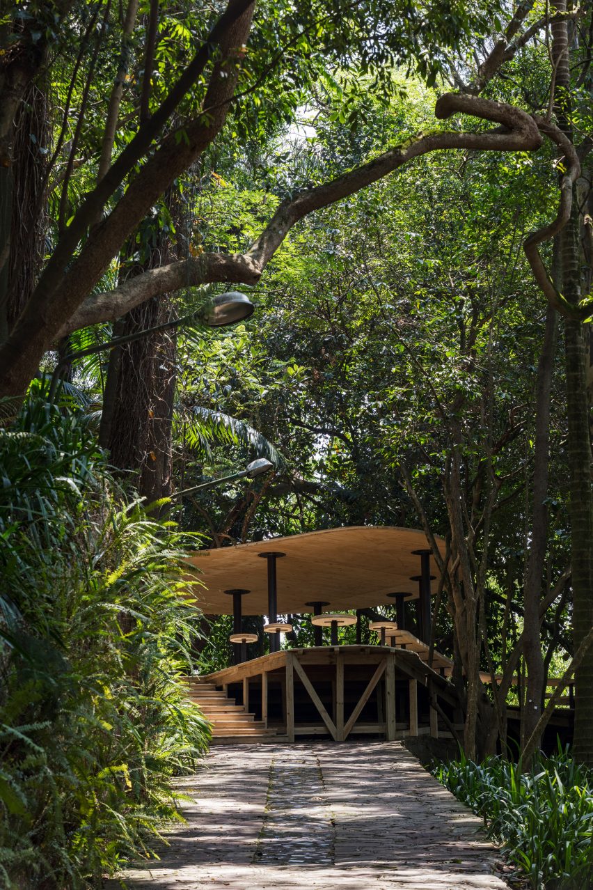Summer House by Sol Camacho at Lina Bo Bardi's Glass House
