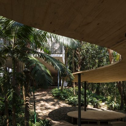 Summer House by Sol Camacho at Lina Bo Bardi's Glass House