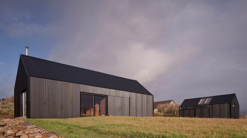 Black Shed house on the Isle of Skye by Mary Arnold-Forster Architects