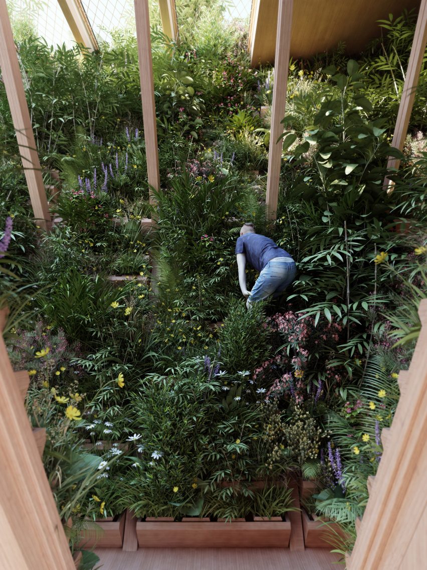 The Farmhouse vertical farm concept by Precht
