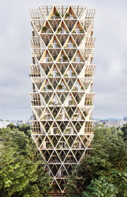The Farmhouse vertical farm concept by Precht