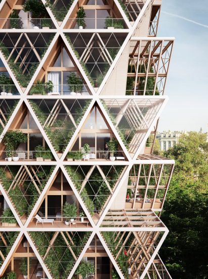 The Farmhouse vertical farm concept by Precht