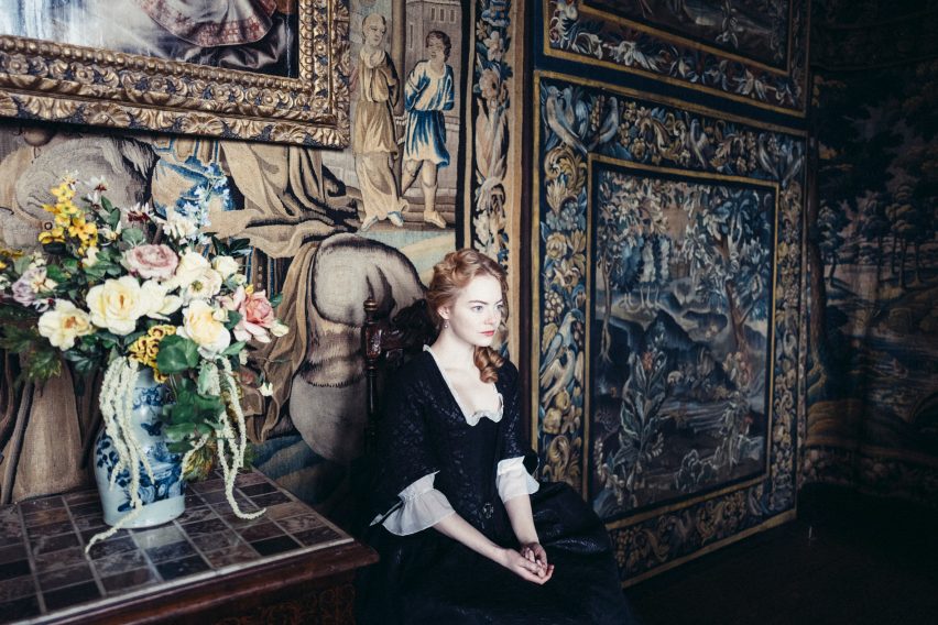 The The Favourite set design Fiona Crombie set design