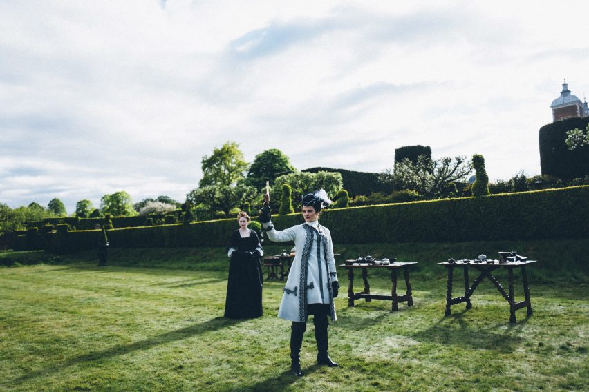 The Favourite set design Fiona Crombie