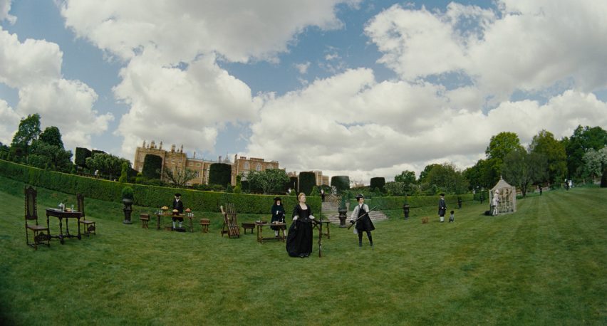 The Favourite set design Fiona Crombie