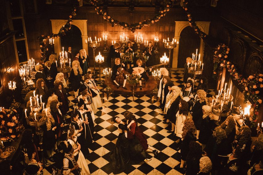The Favourite The Favourite set design Fiona Crombie design