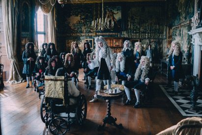 The Favourite set design