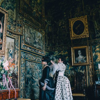 The Favourite set design Fiona Crombie