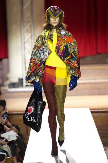 Vivienne Westwood Homo Loquax climate change fashion show A/W 2019