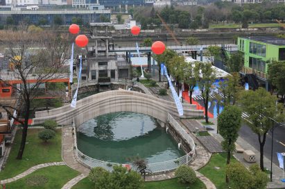 World's longest 3d-printed concrete bridge by Tsinghua University School of Architecture opens in Shanghai