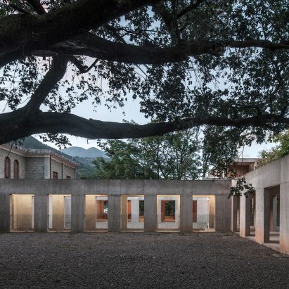 Xinzhai Coffee Manor coffee processing facility and hotel by Trace Architecture Office