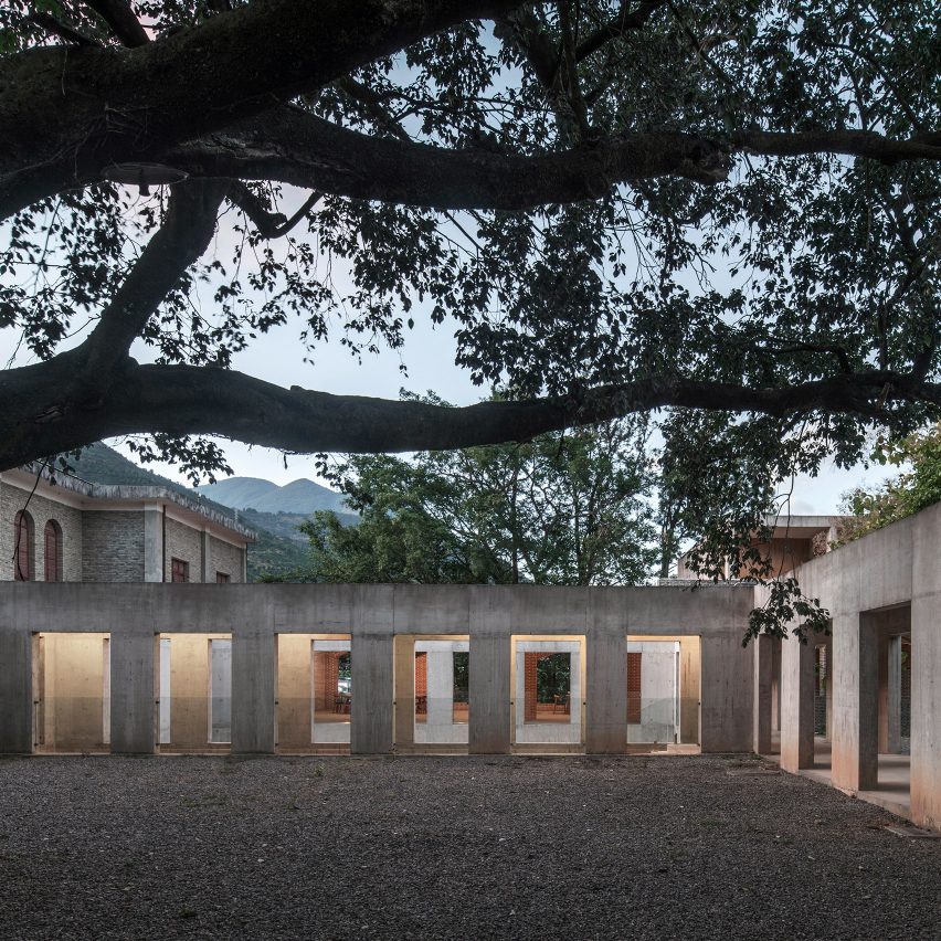 Xinzhai Coffee Manor coffee processing facility and hotel by Trace Architecture Office