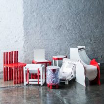 Malmö Upcycling Service repurposes waste materials to make sustainable furniture