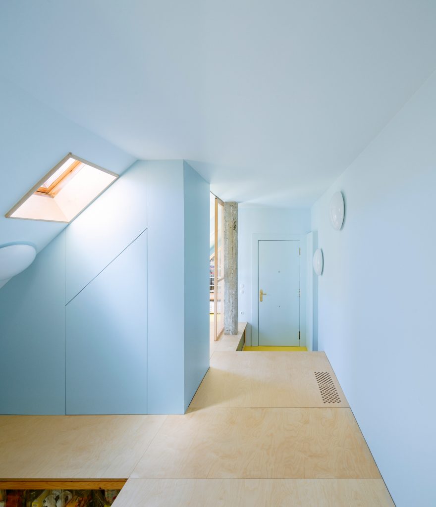 Interiors of 100.60 Apartment, designed by Azab