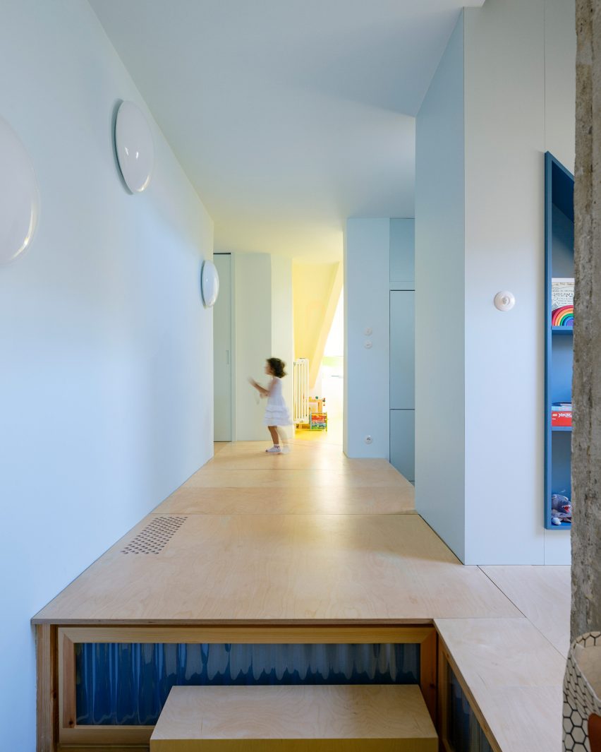 Interiors of 100.60 Apartment, designed by Azab