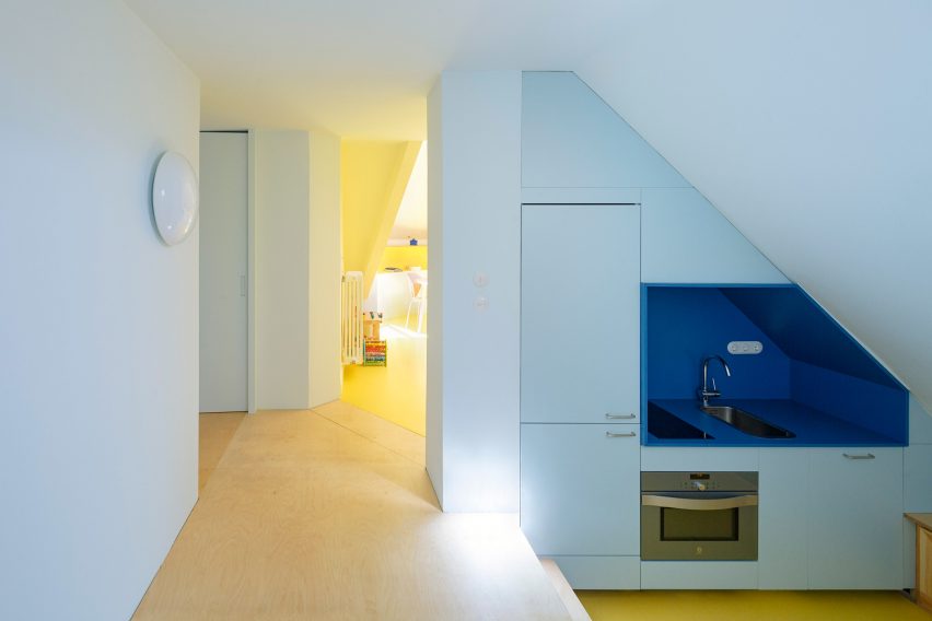 Interiors of 100.60 Apartment, designed by Azab