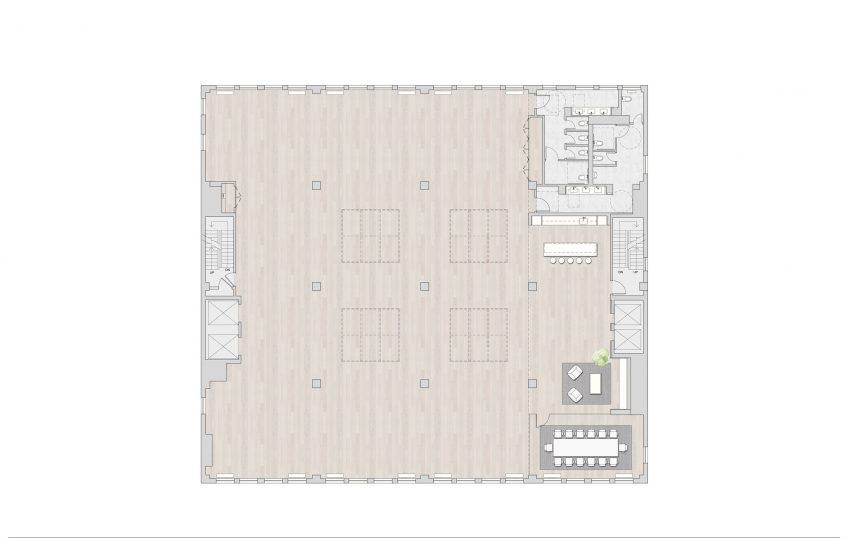 31 West 27th Street Office by Fogarty Finger Architecture