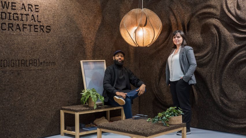 Digitalab cork Stockholm Furniture Fair