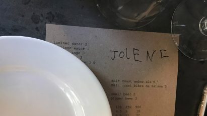 Jolene restaurant logotype Studio Frith