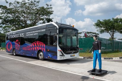 Volvo autonomous electric bus AB 7900